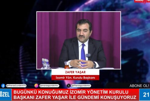 İzomir Yönetim Kurulu Başkanı Zafer Yaşar ile Gündem Özel